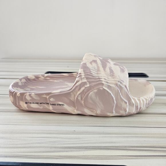 Adidas Originals Adilette 22 Men's Slide Sandals Sand Strata Size 6 - Picture 2 of 9